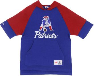 Mitchell & Ness NFL Korte Mouw Hoodie Koningsblauw - Heren - Hoodies - Blauw - L - Katoen - Hoodies & sweatvesten