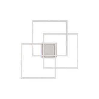 Netlighting Frame2 Integrated LED Indoor 3 Lights Ceiling Lamp White 3000K