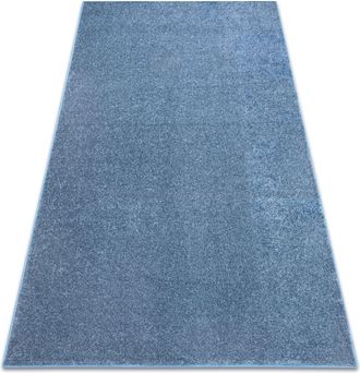 RugsX Rugsx - Moqueta Santa Fe Azul 74 Llanura Color S&oacute;lido Blue 200x200 Cm
