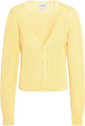 Barrie Cardigan in cashmere - Giallo