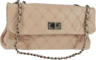 Chanel Pre-owned Shoulder Bags, female, Pink, Size: ONE SIZE Pre-owned Vintage Shoulder Bag