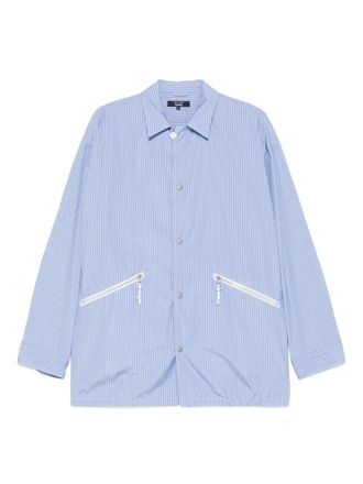 Comme Des Gar&ccedil;ons striped shirt - men - Cotton - L - Blue