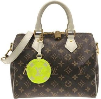 Louis Vuitton Pre-owned Monogram Speedy Bandouliere Boston Bag - unisex - Vintage Handtas - Bruin - ONE Size - Leer - Vintage