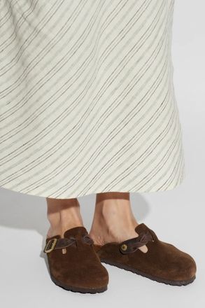 Birkenstock Boston Braided Clogs, Womens, Brown