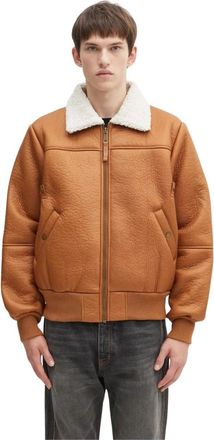 Alpha Industries Uomo, Giacche, Beige, 2Xl, new
