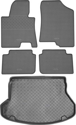 OEM Hyundai I30 Ii Kombi De 2012 A 2016. Juego De Alfombrillas De Goma Para Coche Y Alfombrilla Para Maletero