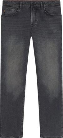 HUGO BOSS Maine Regular-fit Jeans - Heren - Slim Fit Jeans - Grijs - W30 L32 - Katoen - Jeans