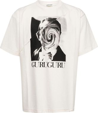 Undercover graphic-print cotton T-shirt - men - Cotton - 4 - White