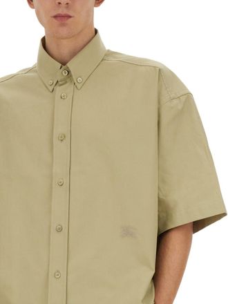 Burberry Cotton Shirt - Beige