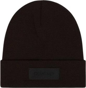 Dondup Berretto tecnico in lana - - Accessories - Uomo - Marrone - ONE SIZE
