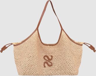 Sista Paris Cabas Positano Beige/Marron