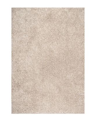 nuLOOM Kara Solid Shag Beige Rug