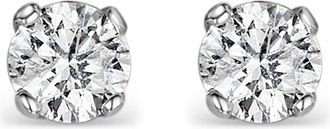 The Diamond Store Diamond Stud Earrings 4.5mm 18K Gold - 0.66CT - F-G/VS