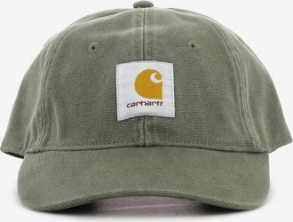 Carhartt Work in Progress Canvas cap leaf stone washed