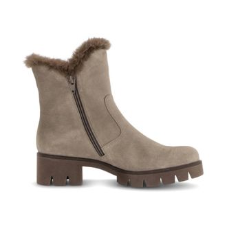 Gabor Schoenen, Dames, Grijs, 40 EU, Su&egrave;de, Sportieve Enkellaars