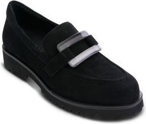 Vaneli Zinta Water Resistant Lug Sole Loafer in Black at Nordstrom Rack, Size 9.5