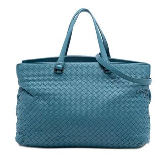 Bottega Veneta Pre-owned Bottega Veneta Nappa Intrecciato Accordion Satchel Ladies RXHT2TH4FFKT3FD3