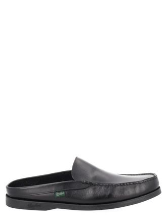 Paraboot Black Slip On Loafers