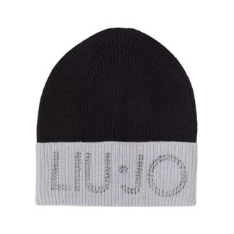 Liu Jo Stijlvolle Muts - Dames - Hoeden - Zwart - ONE Size - Accessoires