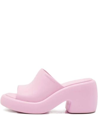 Ferragamo 90 mm Deva sandalen met plateauzool - Roze