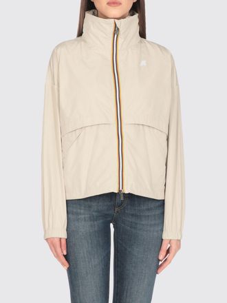 K-Way Giacca a vento in nylon con logo AUBETTE MEMORY TOUCH K-way