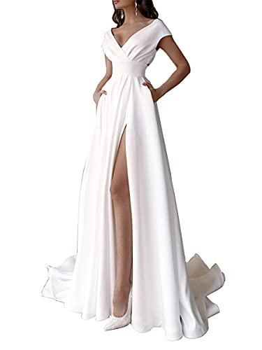 Robe Blanche Robe Longue Ã©tÃ© SoirÃ©e Robe Soirée Long Blanc Dentelle