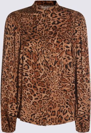 Twin-Set Shirts St. Animalier Coffee/Land-Donna