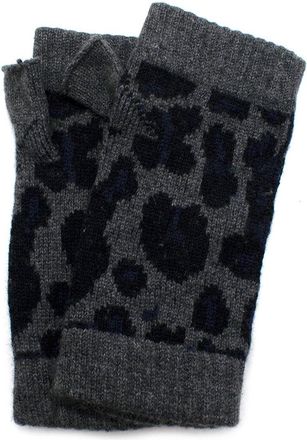 Bespoke Leopard Print Mittens
