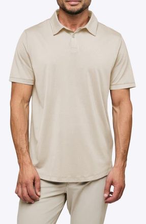 Cuts Trim Fit Cotton Blend Polo in Clay at Nordstrom, Size Xx-Large