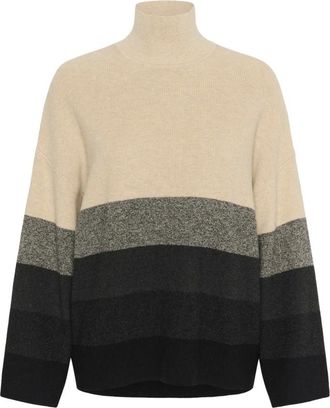 Inwear Dames, Truien, Beige, Maat: XS Katoen