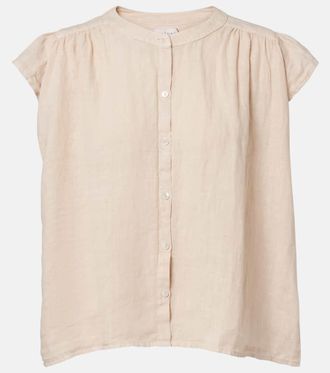Velvet Janey linen shirt