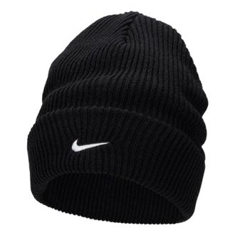 Nike Peak Tall Cuff Swoosh Beanie Black FB6529-010