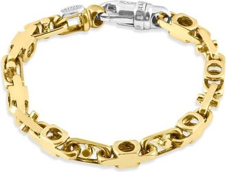 Pompeii3 Mens Designer Mariner 14k Gold (41gram) or Platinum (66gram) 7mm Link Bracelet 8