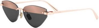 Dior Authentieke Bril met Topkwaliteit - Dames - Zonnebrillen - Roze - 59 MM - Accessoires