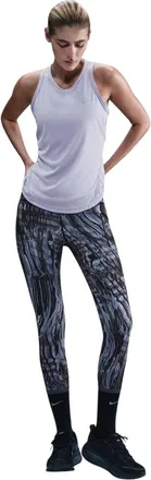 Nike Swift Dri-FIT-legging met marmerpatroon voor dames (Indigo)