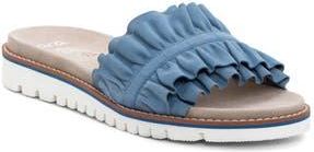 Ara Keyes Slide Sandal in Cool Blue at Nordstrom Rack, Size 9.5-10Us / 40Eu