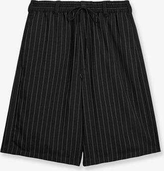 Yohji Yamamoto Bermuda in tessuto a righe - ADIDAS Y-3 - gender_Man