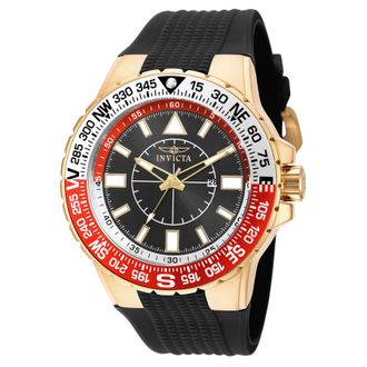 Invicta Aviator Black Dial Mens Watch 19271