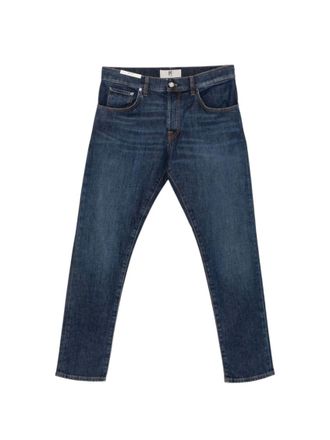 Pantaloni Torino Blue Slim Mid Rise Jeans