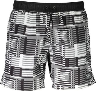 Karl Lagerfeld Zwarte Polyester Heren Zwem Boxer