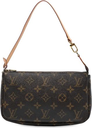 Louis Vuitton 2006 Monogram Pochette Accessoires schoudertas - Bruin