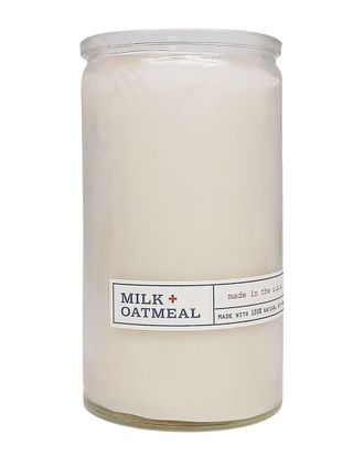 U.S. Apothecary Milk + Oatmeal Natural Wax Candle
