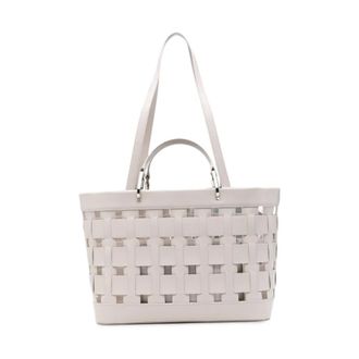 Emporio Armani Dames, Tassen, Grijs, Maat: ONE Size Leer