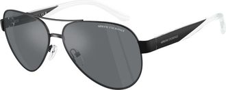 A|X Armani Exchange AX2034S 60636G Mens Sunglasses Black Size 59