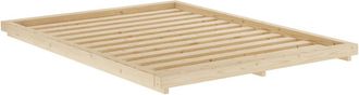 Karup Design Design - Dock Bettgestell mit Lattenrost, 140 x 200 cm, Kiefer klar lackiert