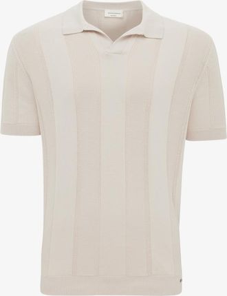 Gentiluomo Structuur Polo | Beige