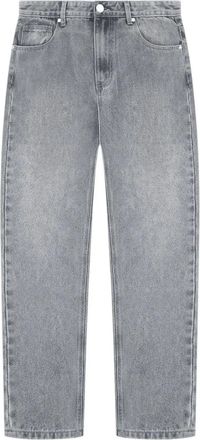 Manière De Voir curved-pocket regular jeans - Grigio