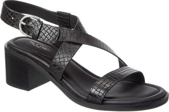 Rag & Bone Geo Block Embossed Leather Sandal
