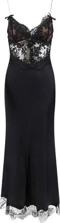 Self Portrait Lace-detail Maxi Dress