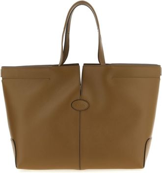 Tod's Brown Di Folio Tote